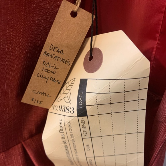 NWT Dear Creatures Lily Dress Size Small - Picture 6 of 6